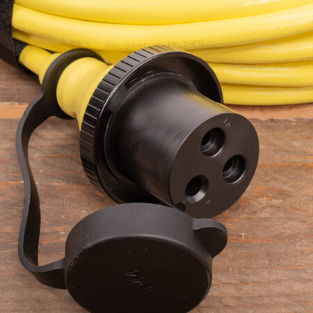 Mastervolt Walstroomkabel 25 meter - Geel - 25A