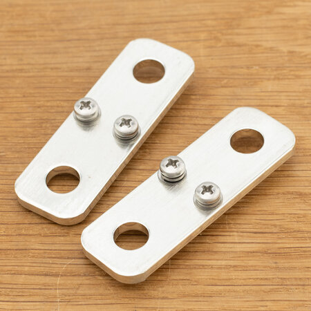 TBS DCM Linkplaat 50mm 600A - Set van 2 stuks