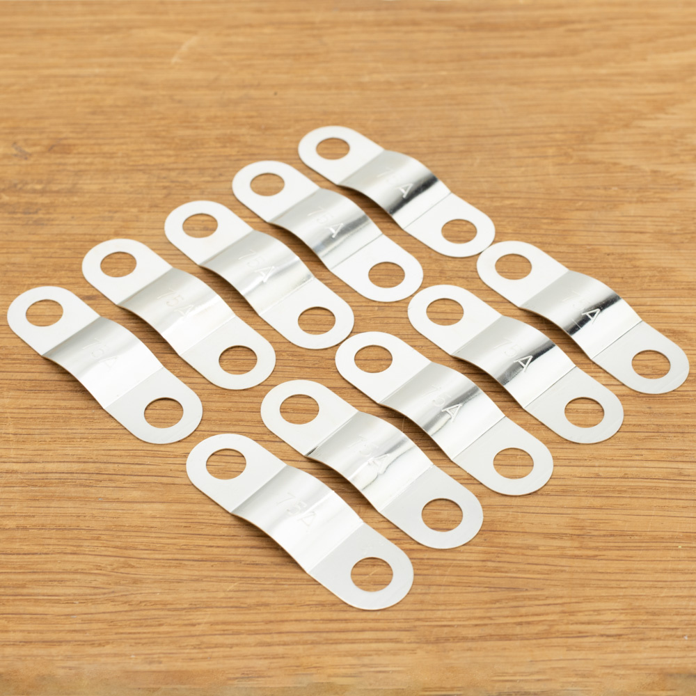 DCM Linkplaat 50mm 75A - Set van 10 stuks