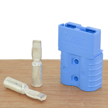 Anderson SB120 connector blauw - 35mm2