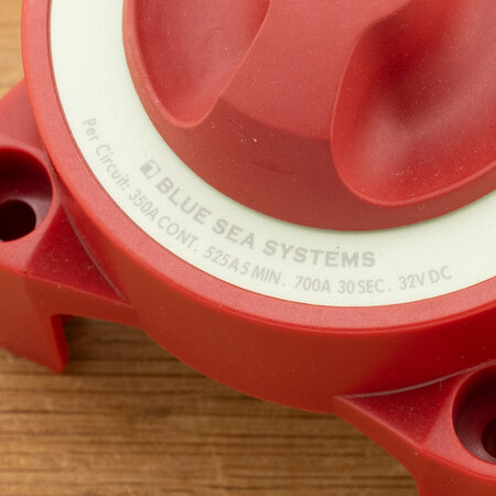 Blue Sea Systems Accuschakelaar 350A dubbel polig