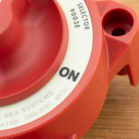 Blue Sea Systems Accuschakelaar 350A enkel polig