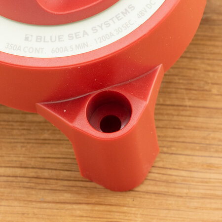 Blue Sea Systems Accuschakelaar 350A enkel polig