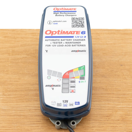 Tecmate Optimate 6 - Ampmatic - Silver serie
