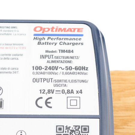 Tecmate Optimate Lithium 0,8A x4