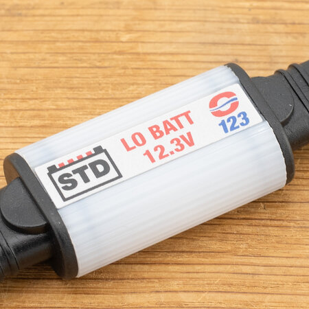 Tecmate SAE spanningsindicator O123 voor standaard 12V accu