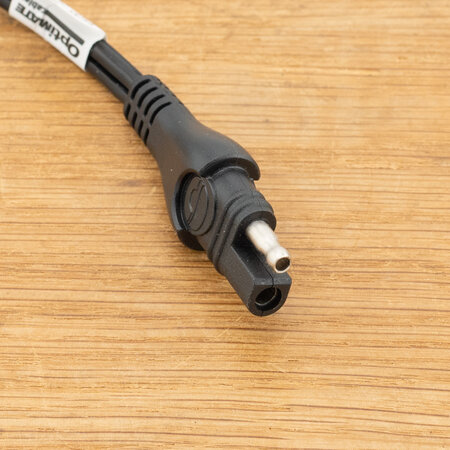 Tecmate Optimate O67 adapter SAE naar DC 2,5mm