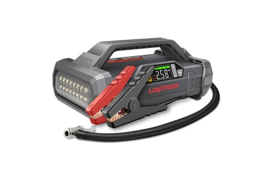 JA301 Jumpstarter 2000A + Compressor afbeelding