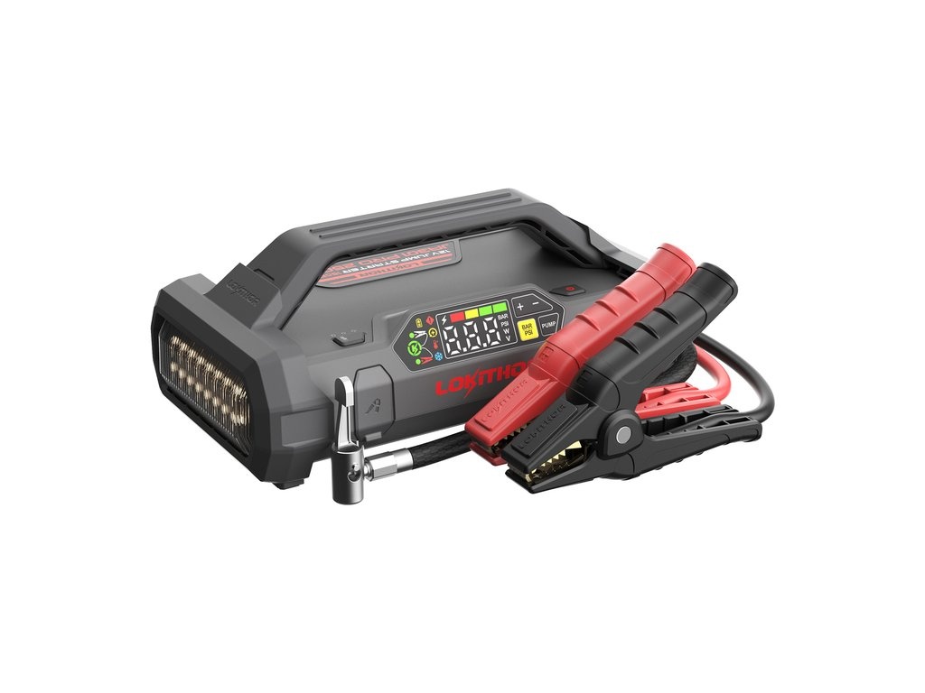 JA301 Pro Jumpstarter 2500A + Compressor afbeelding