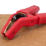 Accuklemmen en krokodillenbekklemmen