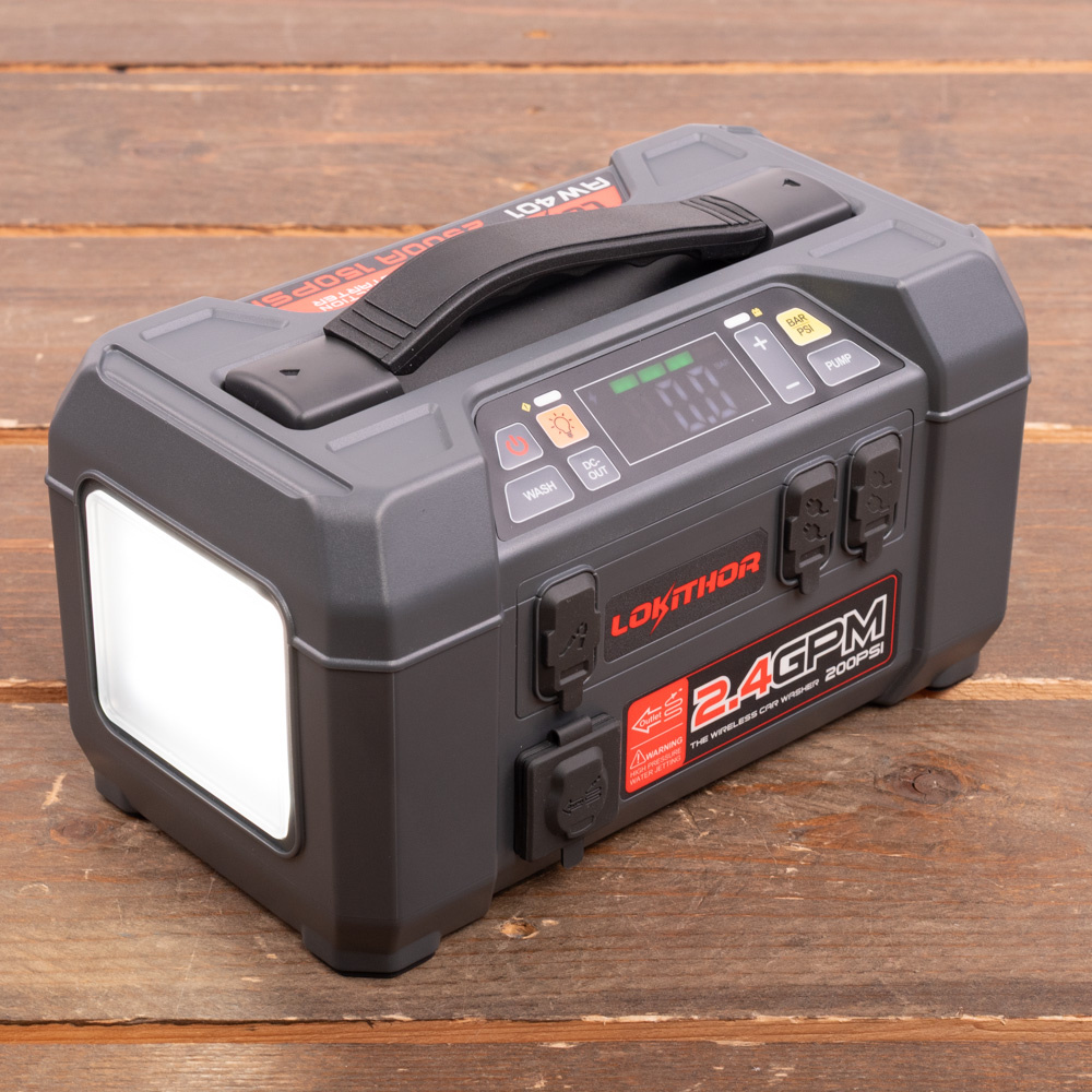 AW401 Jumpstarter 2500A + Compressor + Waterpomp