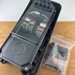 EVBox Behuizing voor Backplate van Elvi met vaste laadkabel Zwart -  1 fase 32A