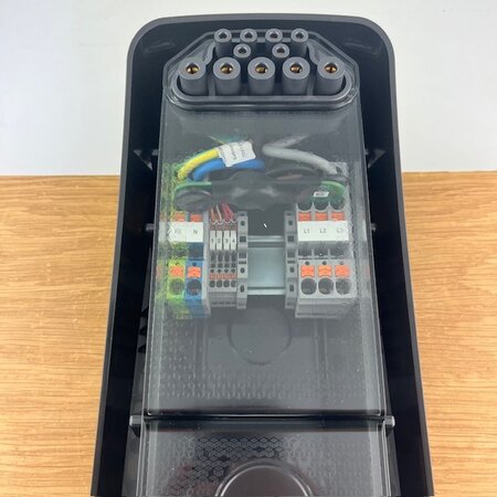 EVBox Behuizing voor Backplate van Elvi met vaste laadkabel Zwart - 1 fase 32A