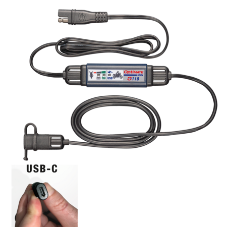 Tecmate Optimate USB-C oplader O118