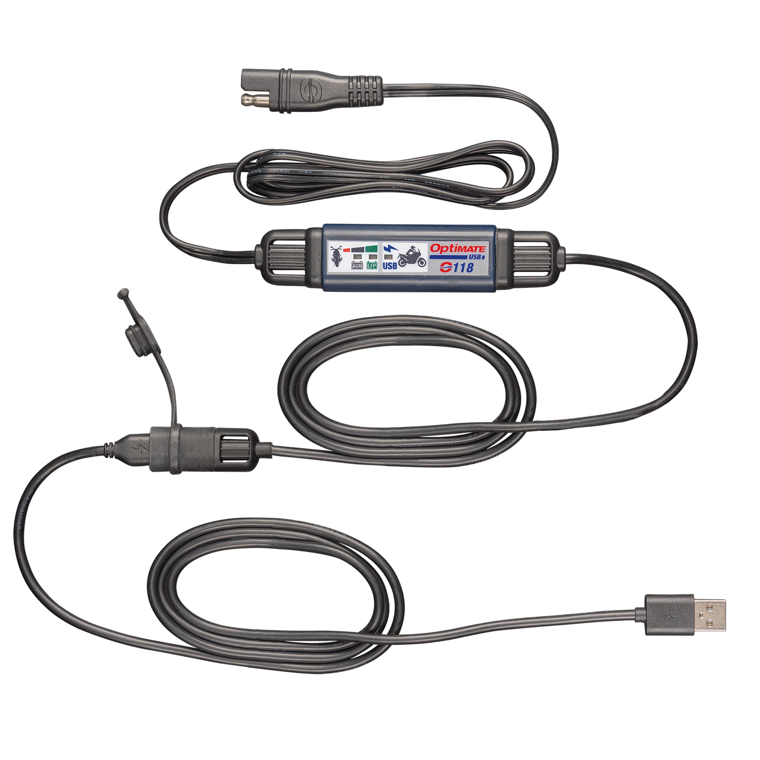 Optimate USB-C oplader O-118