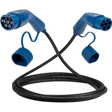 Voldt Laadkabel type 2 - 3 fase 32A - 8 meter