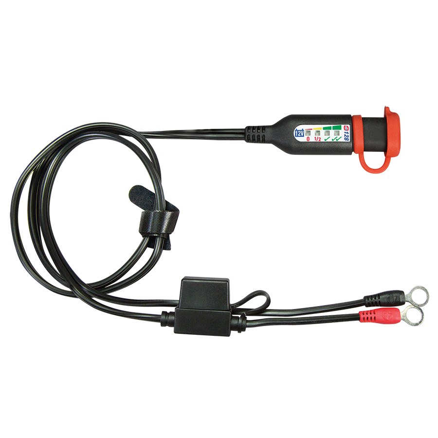 Optimate accu monitor O128 - Eyelets - SAE - M8-M10 afbeelding