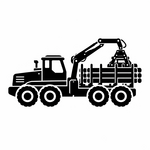 Acculader voor een forwarder