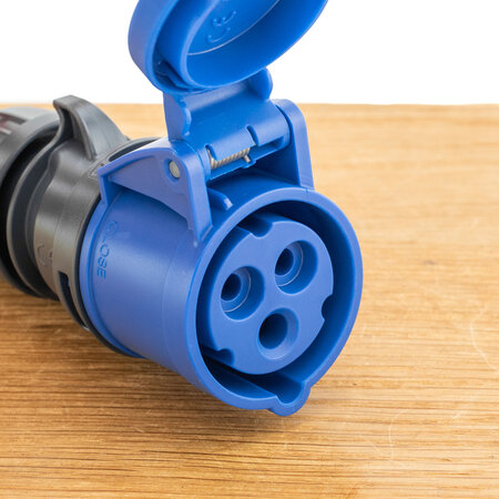 Ratio Verloopstekker 3 fase naar 1 fase 32A