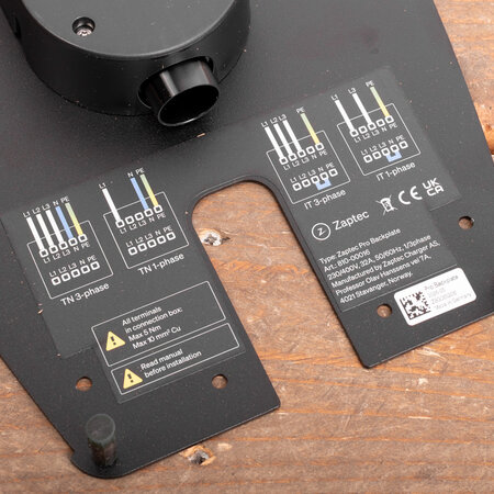 Zaptec Pro 22kW - Outlet - WiFi - 4G LTE-M | Inclusief Backplate