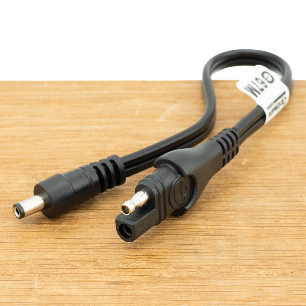 Optimate O-67M adapter SAE naar DC - Male