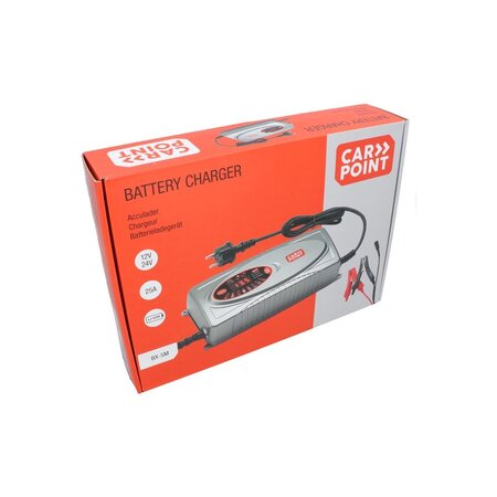 Carpoint druppellader 12V/24V 25A