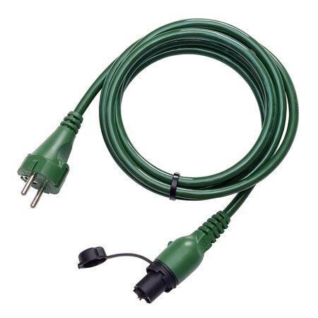 DEFA MiniPlug Xtreme Aansluitkabel 2,5M Groen - 3 x 1,5 mm2