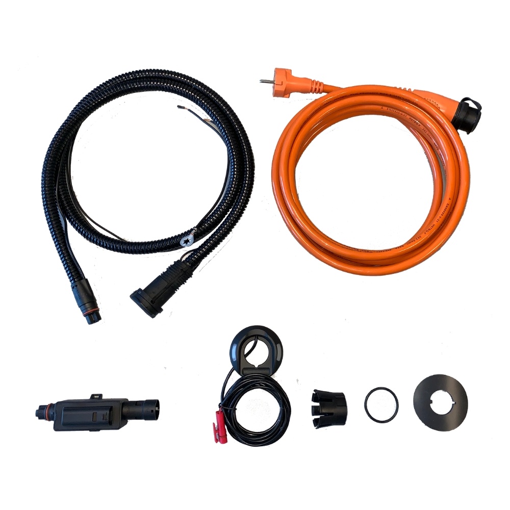 ProPlug Walstroomkabelset 5 meter 16A + chassisdeel afbeelding