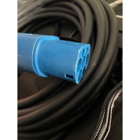 Voldt Laadkabel type 2 - 3 fase 16A - 10 meter - Retour
