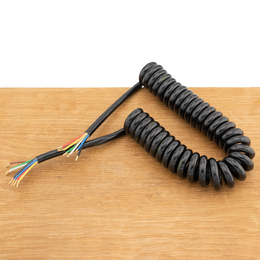 Menbers Spiraalkabel 7-polig 7x1mm² - 3m