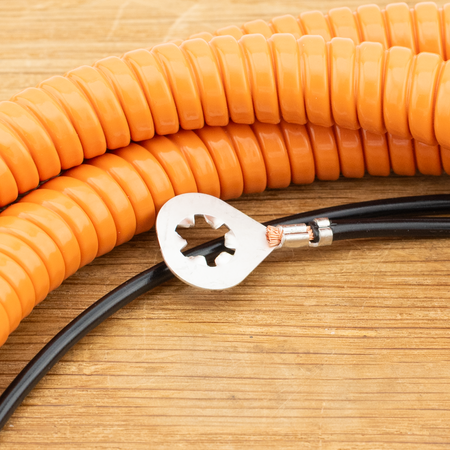 DEFA MiniPlug Chassisdeel Inletkabel 2 meter Oranje