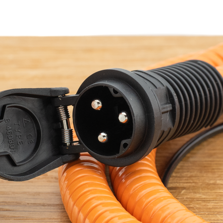 DEFA MiniPlug Chassisdeel Inletkabel 1 meter Oranje