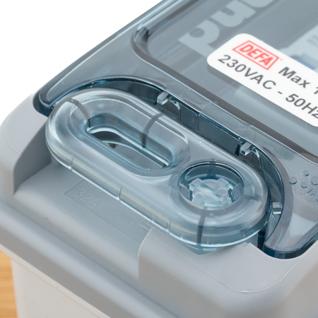 DEFA Installatieautomaat EI Central 16A 1 ingang + 1 uitgang