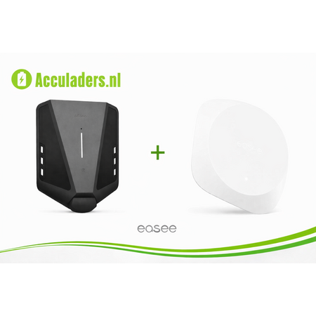 Easee Charge Max Laadstation 22kW - WiFi - MID meter + Equalizer