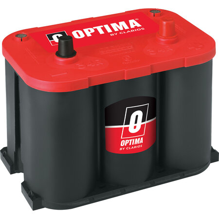 Optima Red Top 12V/50Ah AGM Spiraalcel accu RT R 4.2 - Reverse Poling