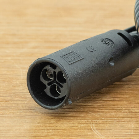 DEFA Chassisdeel Inletkabel 1 Meter Zwart