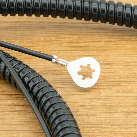 DEFA Chassisdeel Inletkabel 1 Meter Zwart