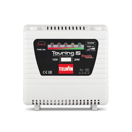 Telwin Touring 15 230V 12V / 24V laden en onderhouden