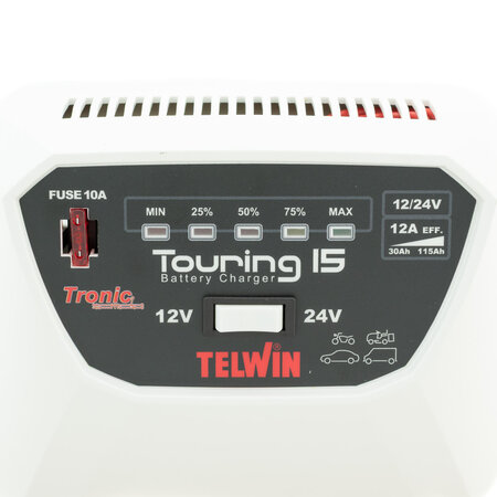 Telwin Touring 15 230V 12V / 24V laden en onderhouden