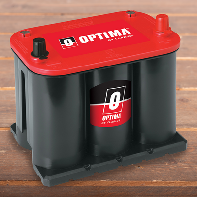 Optima Red Top 12V/44Ah accu RT R 3.7 - Reverse Poling
