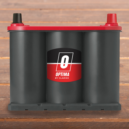 Optima Red Top 12V/44Ah AGM Spiraalcel accu RT R 3.7 - Reverse Poling