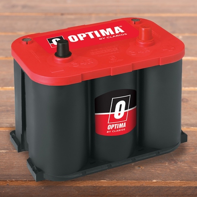 Optima Red Top 12V/50Ah accu RT R 4.2 - Reverse Poling