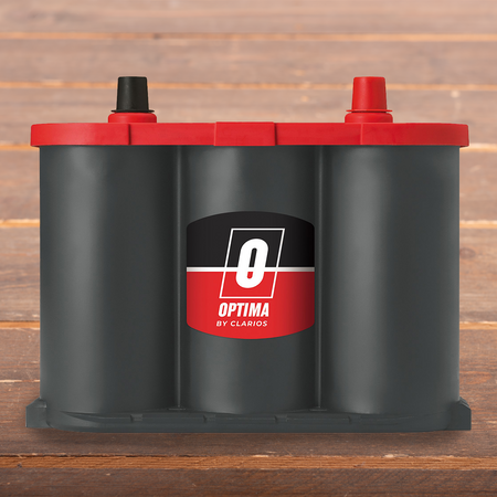 Optima Red Top 12V/50Ah AGM Spiraalcel accu RT R 4.2 - Reverse Poling