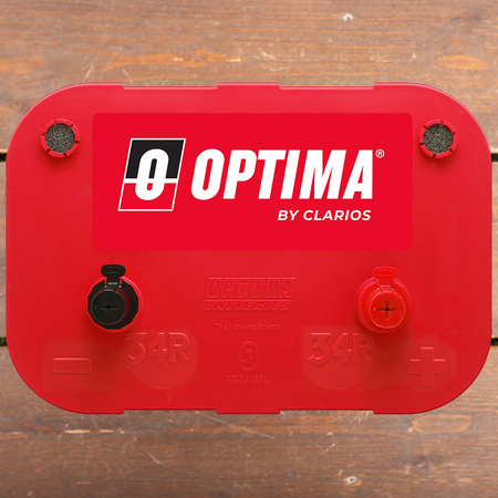 Optima Red Top 12V/50Ah AGM Spiraalcel accu RT R 4.2 - Reverse Poling