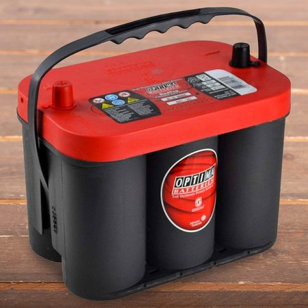 Optima Red Top 12V/50Ah AGM Spiraalcel accu RT C 4.2