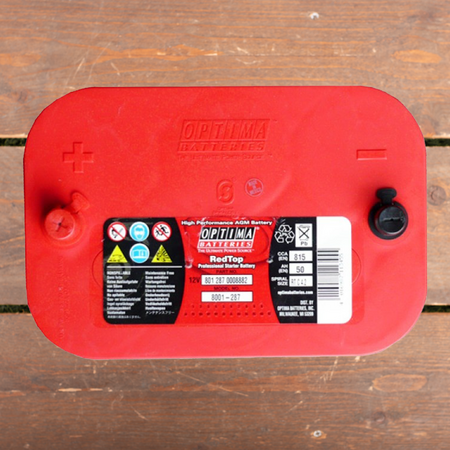 Optima Red Top 12V/50Ah AGM Spiraalcel accu RT C 4.2
