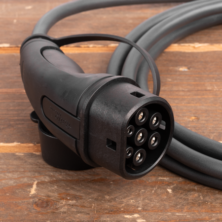 Ratio Premium Laadkabel type 2 - 1 fase 32A - 4 meter - Zwart