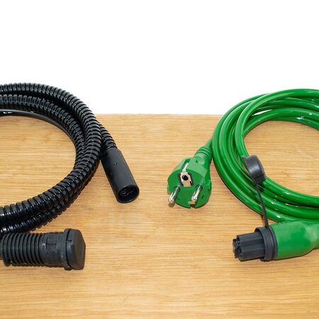 DEFA MiniPlug Walstroomkabelset 5 meter 16A + chassis - Retour