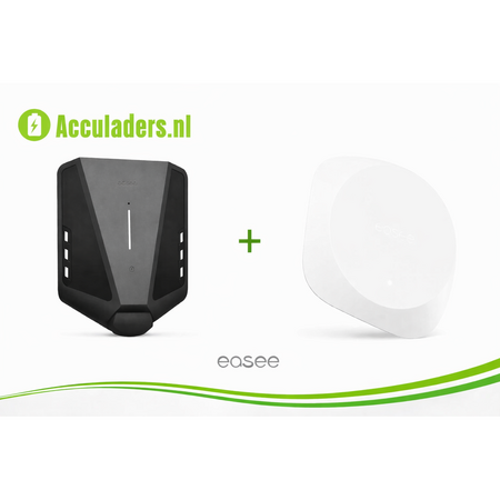 Easee Charge Max Laadstation 22kW - WiFi - MID meter + Equalizer