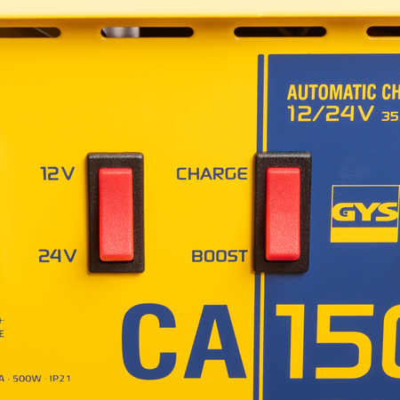 GYS acculader CA 150 | 12/24V 9/10A 500W
